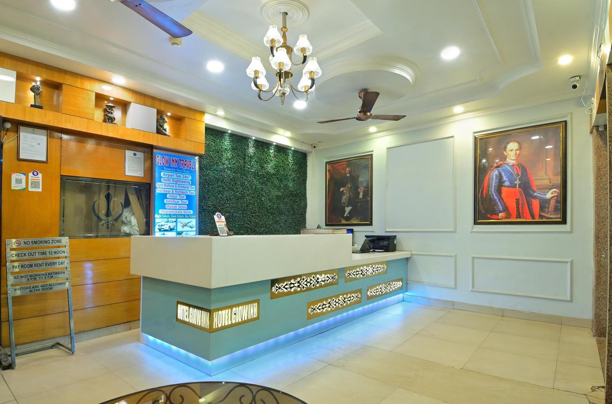 Hotel Glow Inn Paharganj-3 Mins Walk From New Delhi Railway Station Bagian luar foto