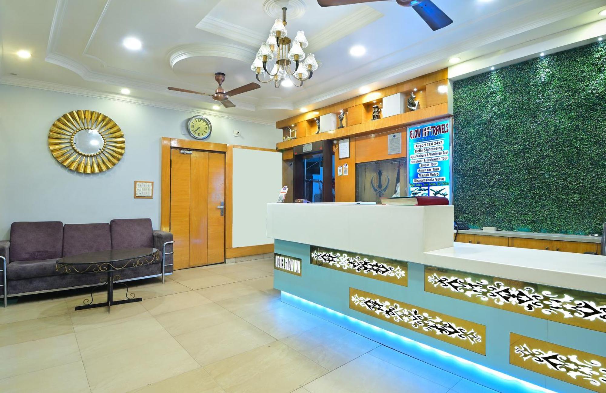 Hotel Glow Inn Paharganj-3 Mins Walk From New Delhi Railway Station Bagian luar foto