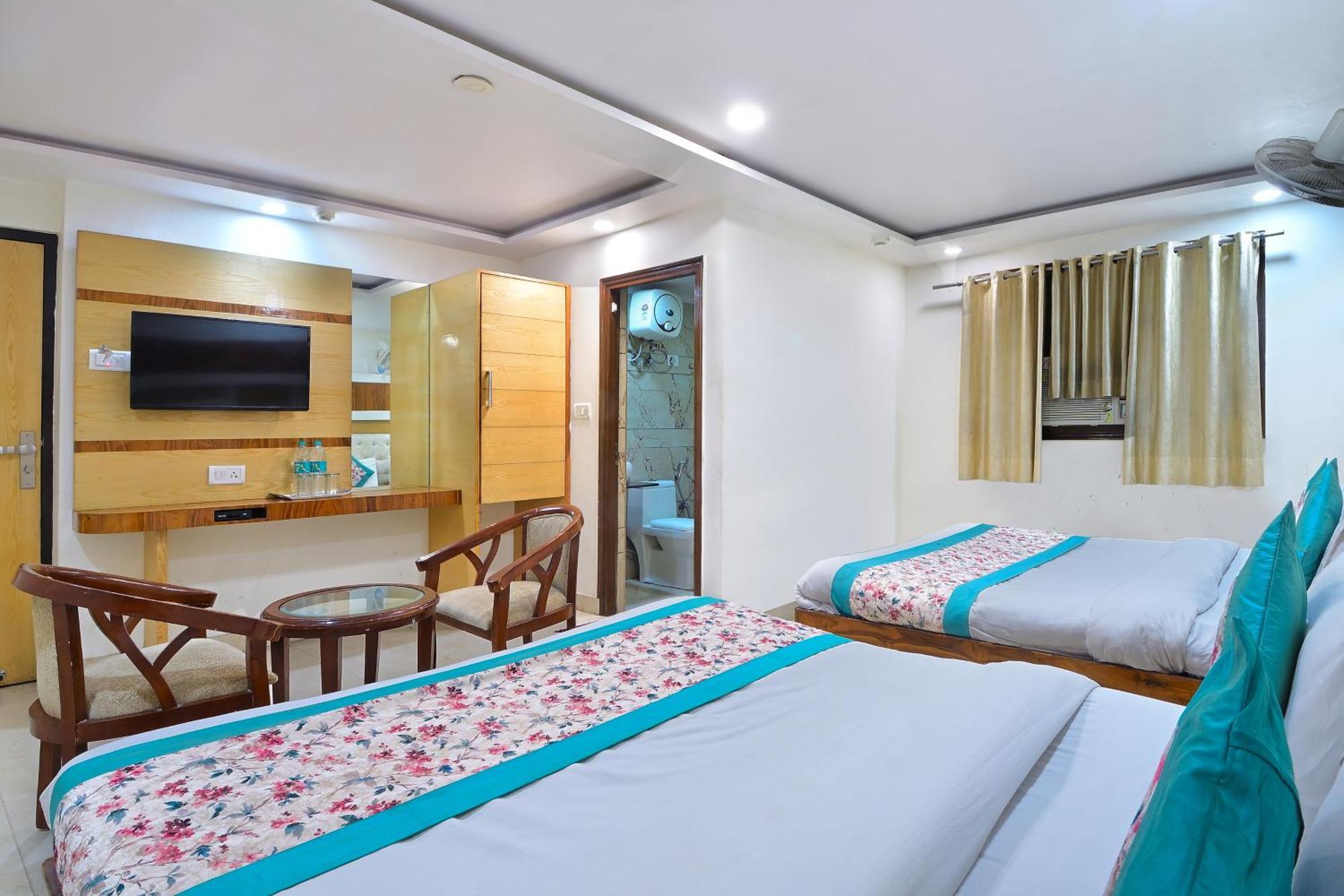 Hotel Glow Inn Paharganj-3 Mins Walk From New Delhi Railway Station Bagian luar foto